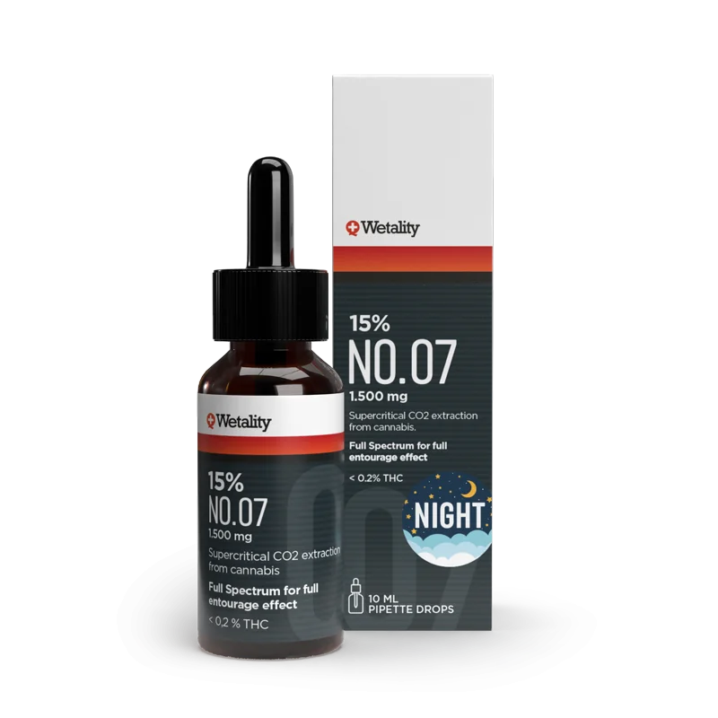 CBD-NO.07, Night, 10 ml, Wetality