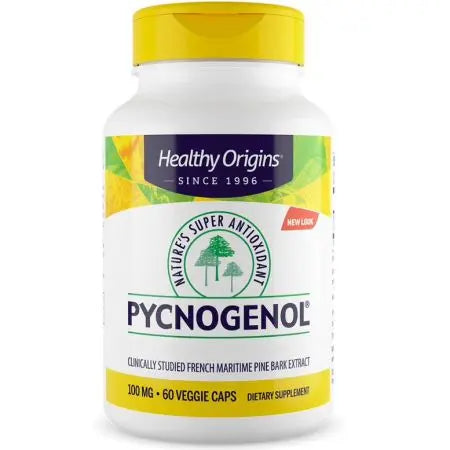 Pycnogenol, 100 mg (70% procyanidins), 60 capsules, Healthy Origins