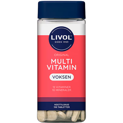 Multivitamin Adult, 150 tablets, Livol