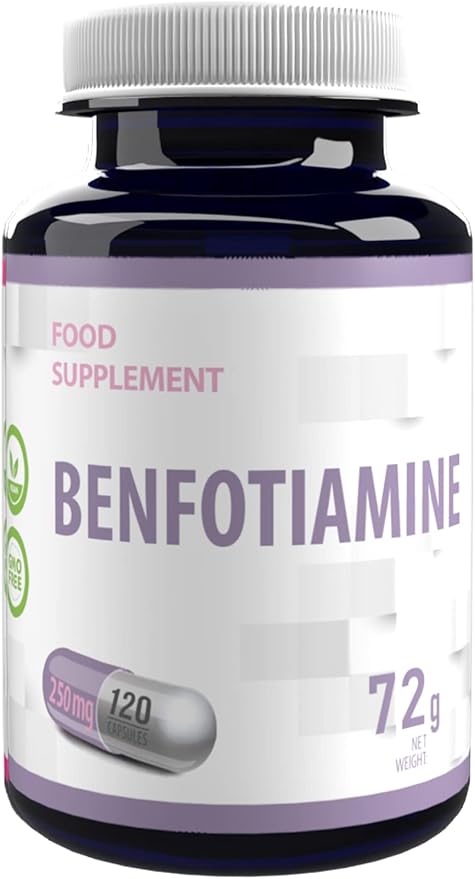 Vitamin B1, 250mg, 120 capsules, DG Supplements (Benfotiamine)