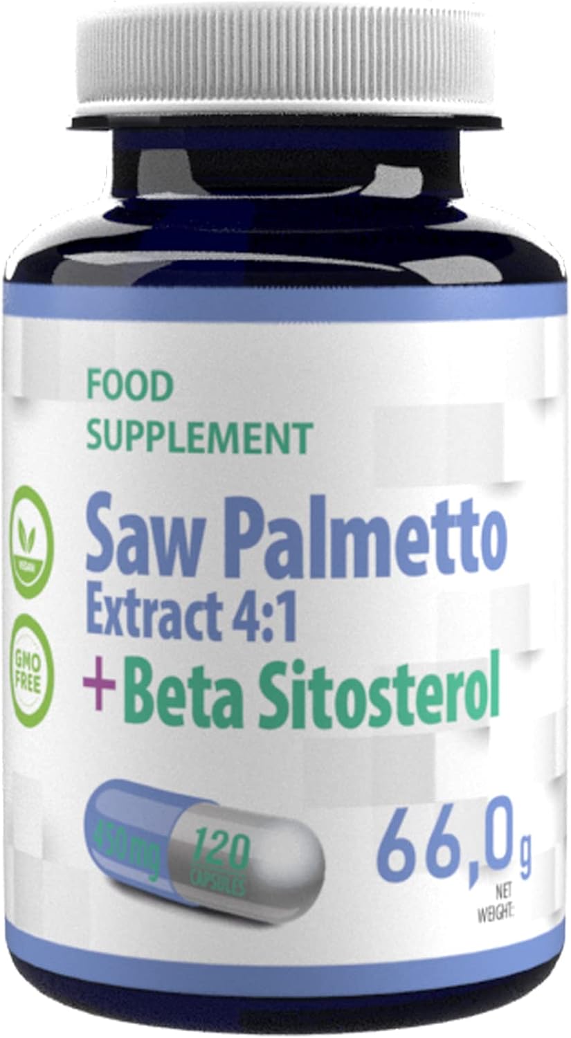 Saw Palmetto 450 mg, vegan, 120 capsules, DG Supplements
