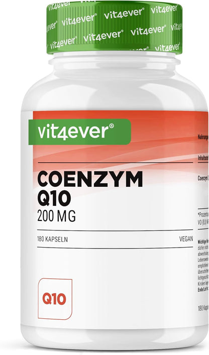 Coenzym Q10, 250 mg, 180 Kapseln, vit4ever