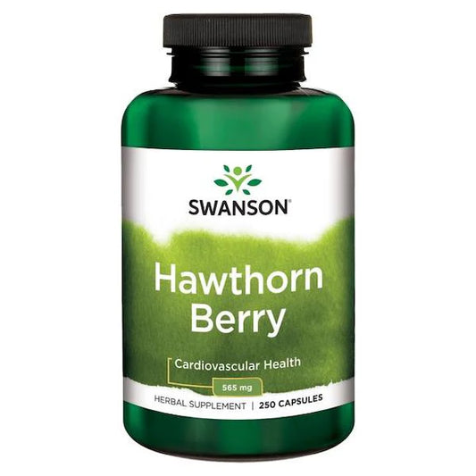 Hawthorn Berries 565 mg, 250 Capsules, Swanson