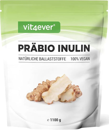 Inulin Prebiotics from Chicory, 1100 g powder, vit4ever