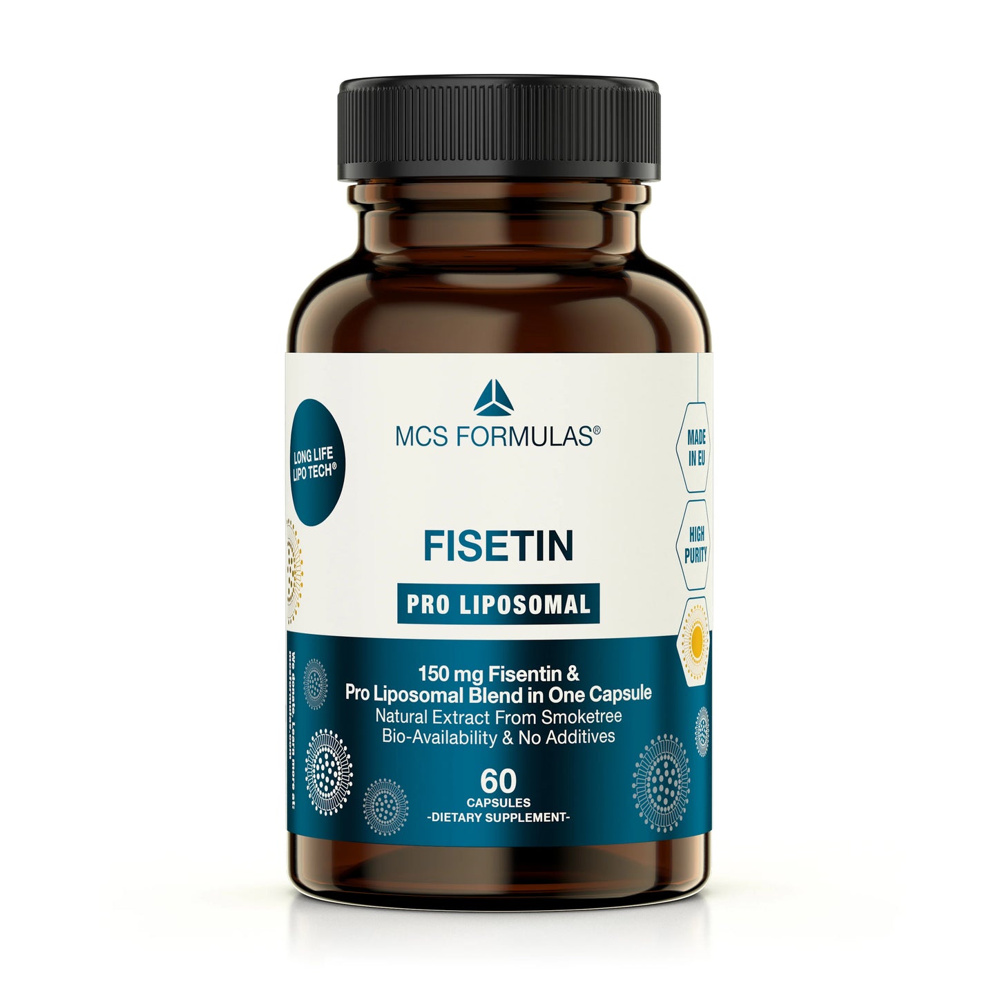 Fisetin Pro, Liposomal, 150 mg, 60 capsules, MCS Formulas