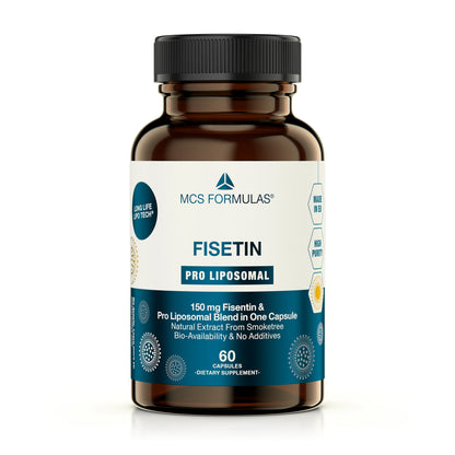Fisetin Pro, Liposomal, 150 mg, 60 capsules, MCS Formulas