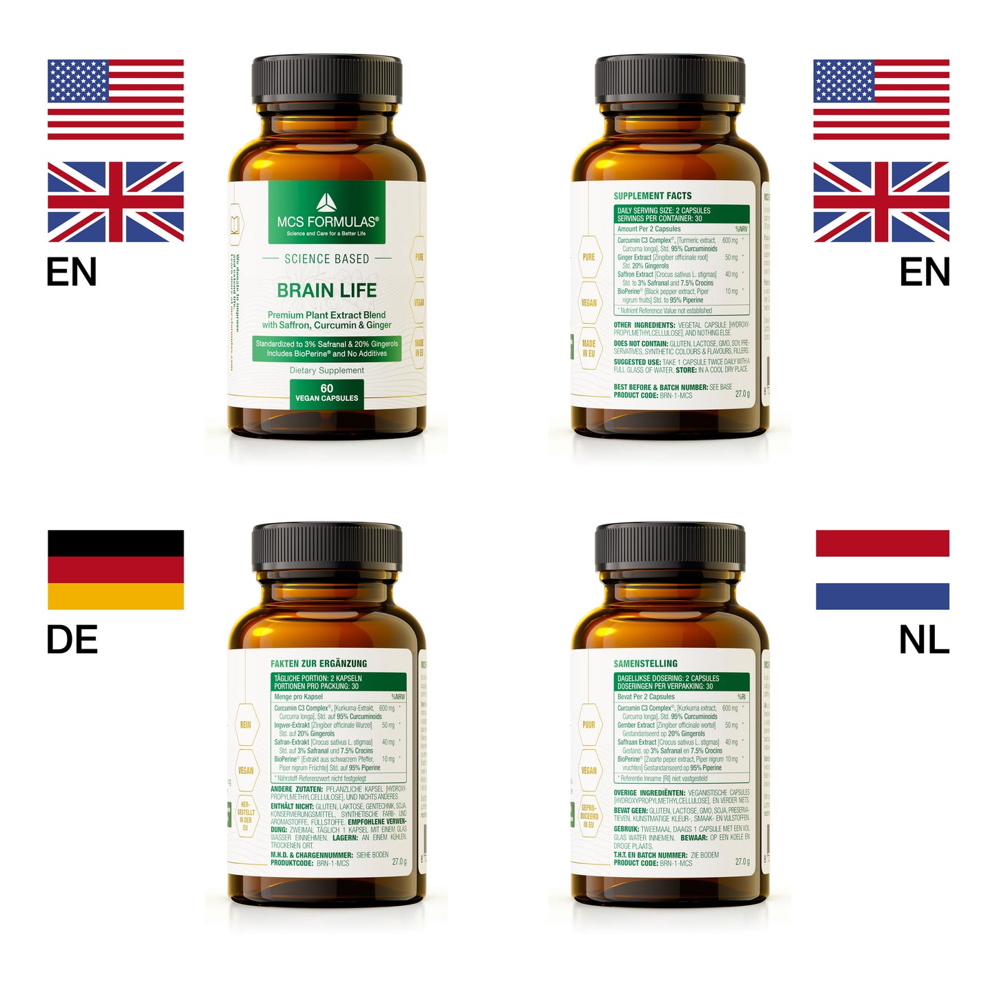 Brain Life, 60 capsules