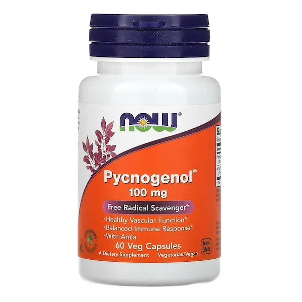 NOW Foods – Pycnogenol 100 mg – 60 Capsules