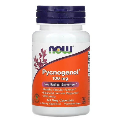 NOW Foods – Pycnogenol 100 mg – 60 Capsules