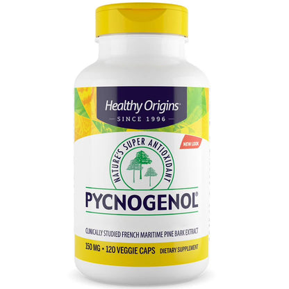 Pycnogenol, 150 mg (65-75% procyanidins), 120 capsules, Healthy Origins