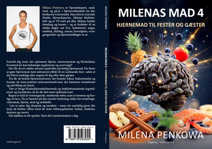 Milenas mad 4 af Milena Penkowa (fest/madbog) (bog/bøger) Bogen udkommer i juli 2026 FORUDBESTIL IDAG PÅ DEN GRØNNE KNAP 👇👇👇