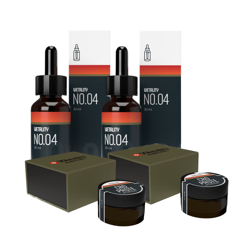 ALL IN PACKAGE paste+CBD oil NO.04 wetality