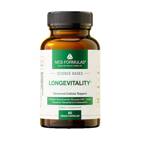 Longevitality 60 capsules, MCS Formulas (fisetin)