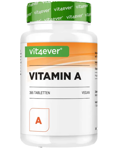 Vitamin A (Retinyl Acetate) 365 tablets