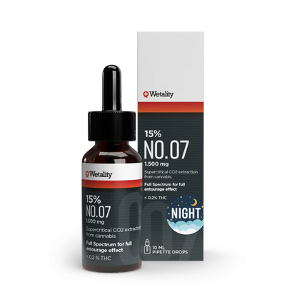 CBD-NO.07, Night, 10 ml, Wetality